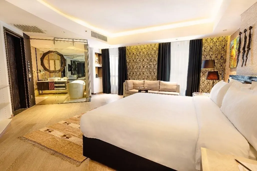Guest room after refurbishment.